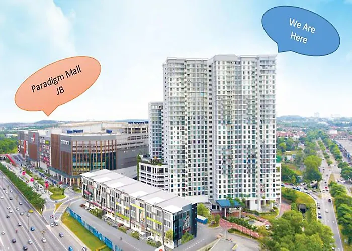 The Platino 2Br Paradigm Mall Jb Wifi Netflix #Near Sutera Mall