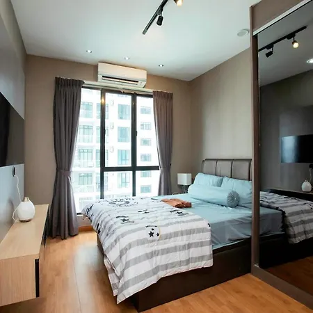 The Platino 2Br Paradigm Mall Jb Wifi Netflix #Near Sutera Mall Johor Bahru Exterior photo